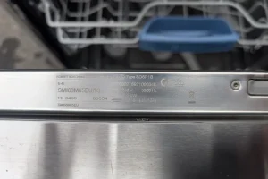 Typenschild Bosch SMI68M85EU mit Type SD6P1B